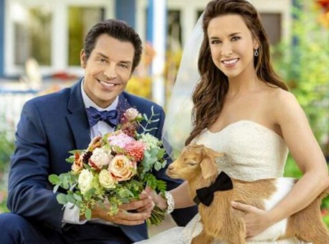 Lacey Chabert and David Nehdar wedding