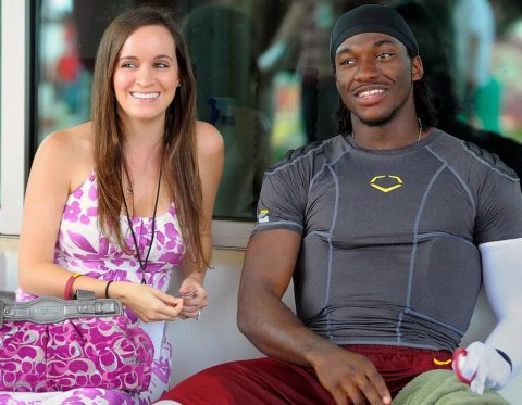 Robert Griffin III and Rebecca Liddicoat