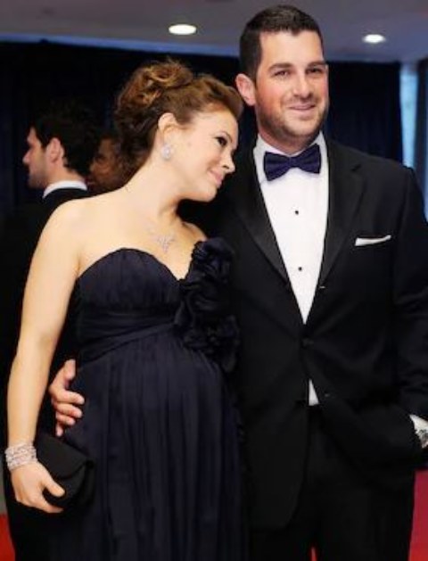 Alyssa Milano and David Bugliari