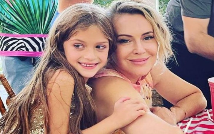 Alyssa Milano only daughter