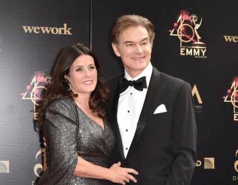 Dr. Mehmet Oz and Lisa Oz together