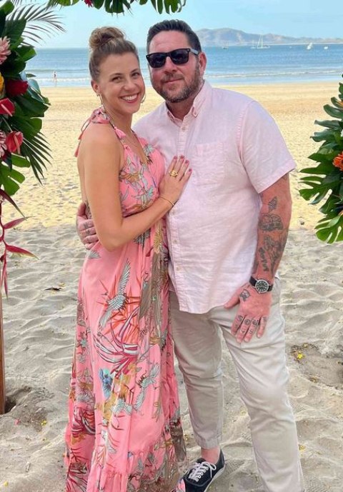 Jodie Sweetin and Mescal Wasilwski wedding