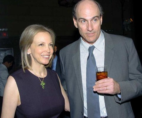 James Taylor and Caroline 