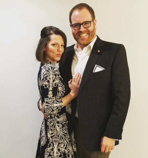 Josh Gates and Hallie Gnatovich are happily married