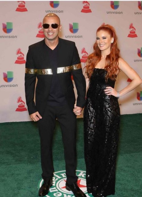 Daddy Yankee with the wife