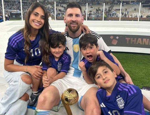 Ciro Messi Roccuzzo siblings