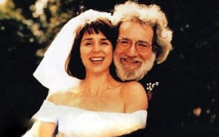 Deborah Koons and Jerry Garcia are in their wedding.