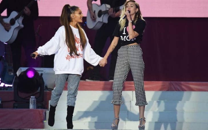 Ariana Grande Receives Text From Miley Cyrus After Split From Pete Davidson