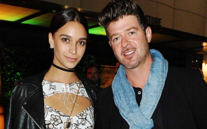 Robin Thicke Proposed To 23 Years old Pregnant Girlfriend April Love Geary
