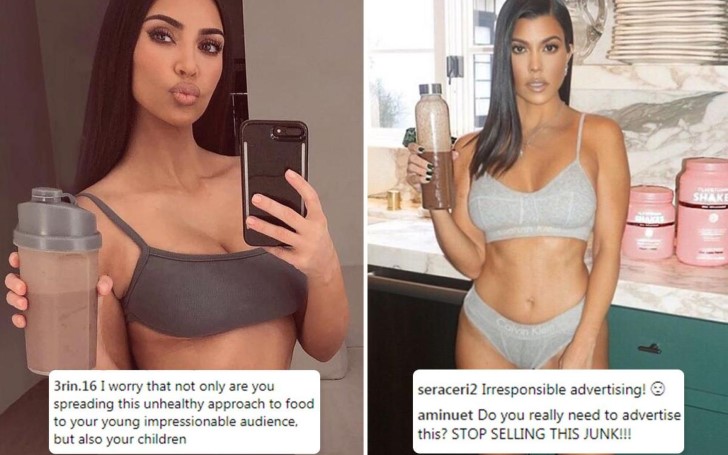 Kardashians Slammed For Promoting Weight-Loss Shake
