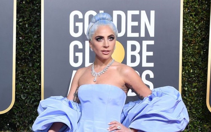 Lady Gaga's Blue Hair and Golden Globe Speech Empower Fans - wide 1