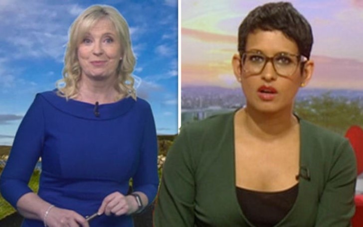 Carol Kirkwood Apologises For Teasing Naga Munchetty On The Breakfast Programme