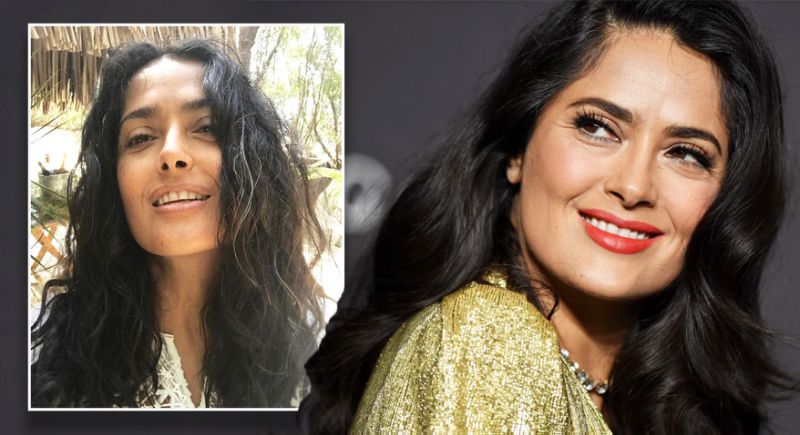 'Natural Beauty' Salma Hayek Praised By Fans After She Shows off White Hair