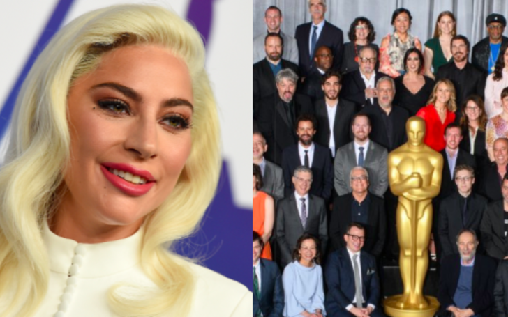 Lady Gaga Steals The Show In Star-Studded Oscar Class Photo
