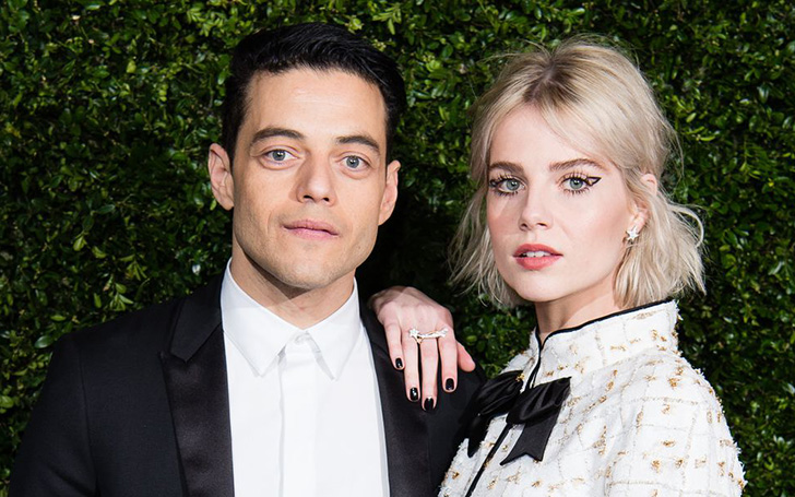 Rami Malek Looked Head Over Heels as he Stepped Out with his Girlfriend Lucy Boynton at Vanity Fair and Genesis’ Toast to the Biopic at Cecconi’s Restaurant in West Hollywood