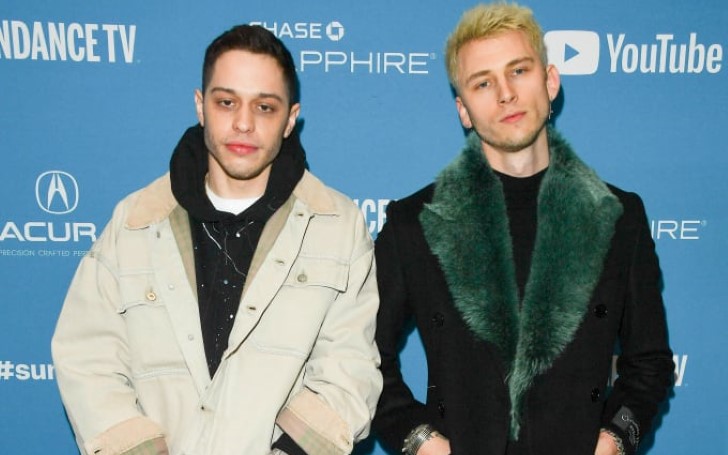 Machine Gun Kelly Is A Huge Fan Of Pete Davidson Dating Kate Beckinsale