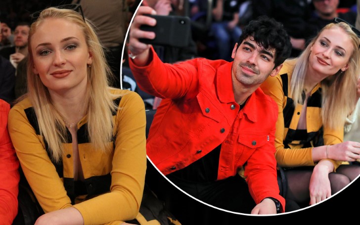 Sophie Turner and Joe Jonas Share a Public Kiss at a Knicks Game