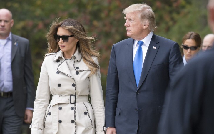 Donald Trump Hits Out At ‘Fake Melania’ Conspiracy Theory