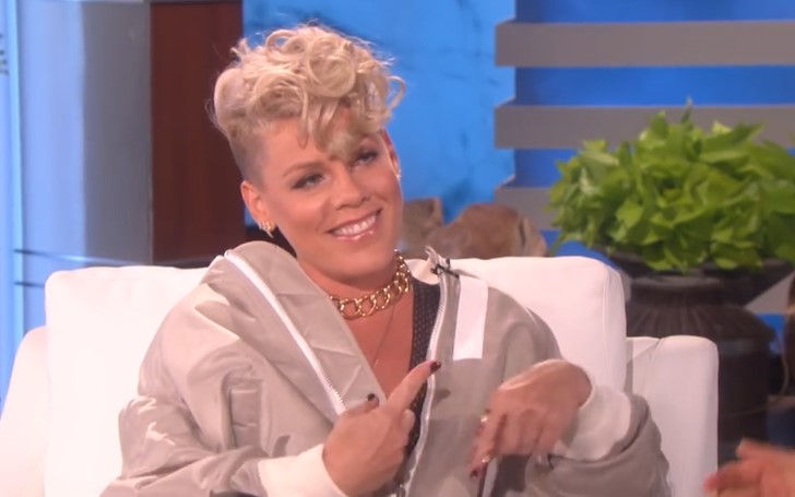 Pink Slams 'Trolls' Who Criticized Post of 2 Year-Old Son Without Diaper
