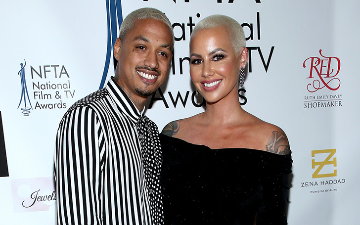 Amber Rose Just Announced She’s Expecting a Son with Boyfriend Alexander “AE” Edwards