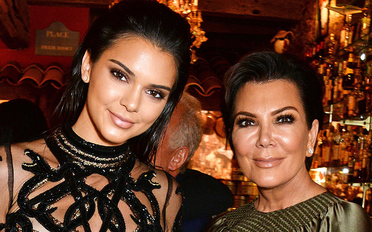 Kris Jenner Posted A Nude Picture Of Daughter, Kendall Jenner 
