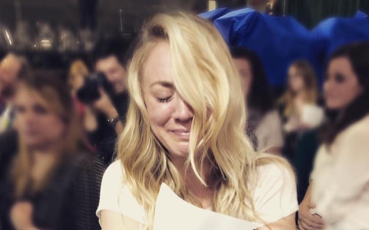 Kaley Cuoco Cries At Final 'Big Bang Theory' Table Read