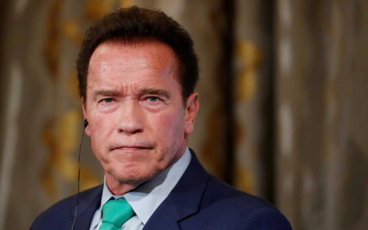 Arnold Schwarzenegger Struck By Flying Kick At Sports Event