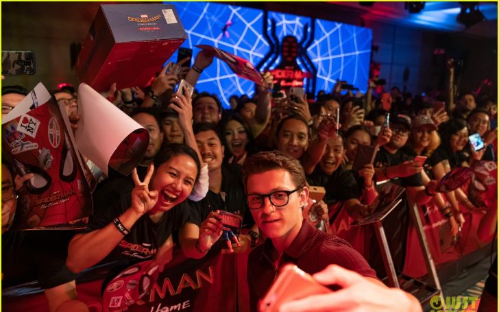 Tom Holland Goes Bali To Promote 'Spider-Man: Far From Home'