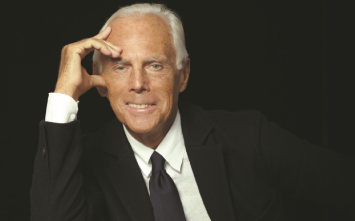 Fashion Designer Giorgio Armani is Presenting Men's and Women's ...