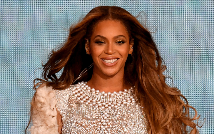 Beyonce Went Braless in Plunging Embellished Co-ord as She Enjoys a Romantic Night Out With Jay Z