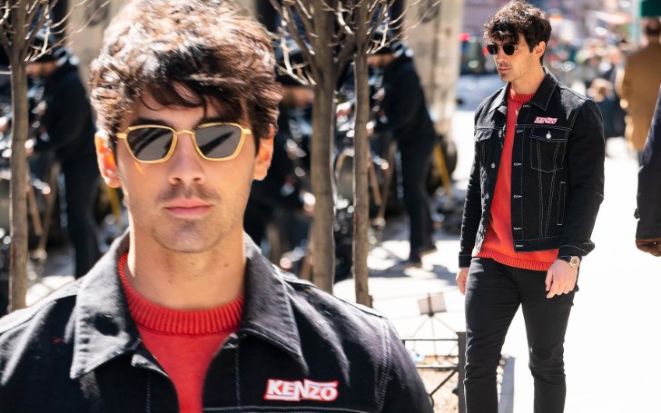 Joe Jonas Took a Style Risk as he Sported Denim-on-Denim Look in NYC's Little Italy