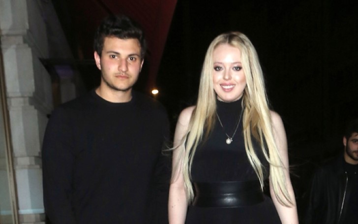 Tiffany Trump Stuns In Black Dress While Holding Hands With Boyfriend After Law School Finals