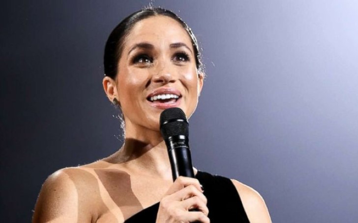 Meghan Markle Made Surprise Appearance at British fashion Award