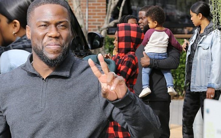 Kevin Hart Enjoys Family Lunch In Los Angeles As He Thanks Fans For Supporting 'The Upside'