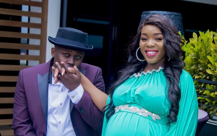 Risper Faith Shares Pictures of Her Newborn Son