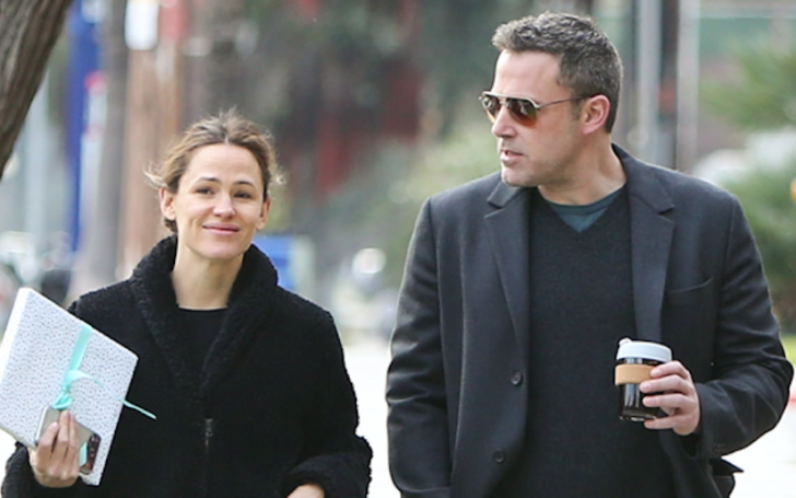 Ben Affleck and Jennifer Garner Share a Smile While Out with Kids