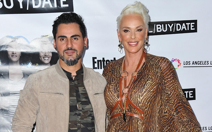 Brigitte Nielsen And Husband Mattia Dessi Go Casual While House Hunting in Los Angeles