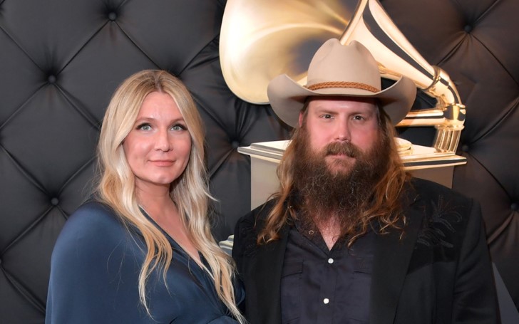 Country Singer Chris Stapleton And His Wife Morgane Reveal The Gender Of Their Fifth Child Along With The First Picture 