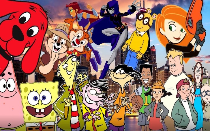 Favourite Childhood Cartoons and TV Shows of The 90s Kids