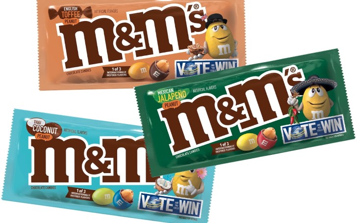 M&M's block quartet and salted caramel flavour debut, Product News