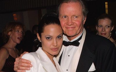 American Actress Angelina Jolie's Complicated Relationship With Her Dad Jon Voight