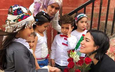 Dua Lipa Visits Lebanon With UNICEF